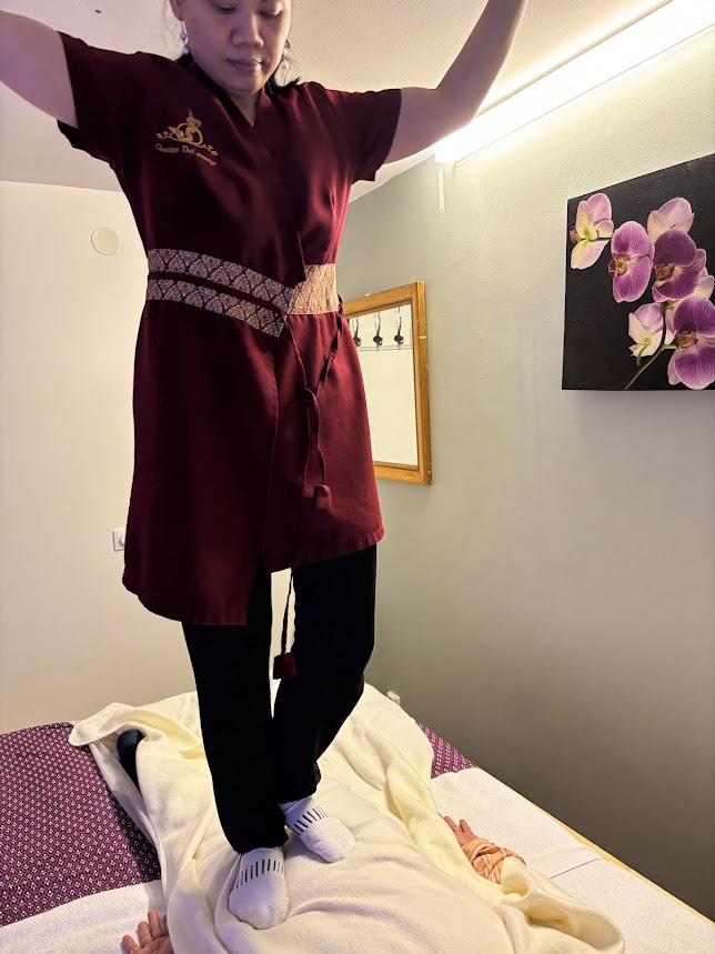 Professionell thai massage behandling